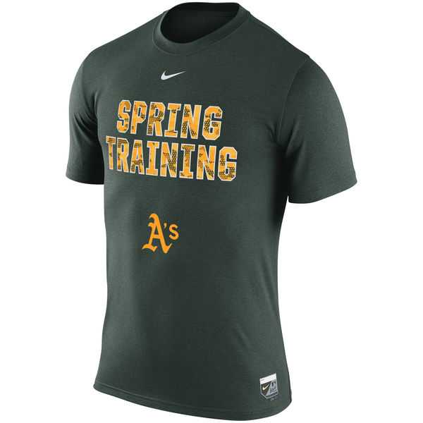 Men's Oakland Athletics Nike Green 2016 Authentic Collection Legend Team Issue Spring Training Performance T-Shirt,We sell and wholesale Men's Oakland Athletics Nike Green 2016 Authentic Collection Legend Team Issue Spring Training Performance T-Shirt on line form chian!